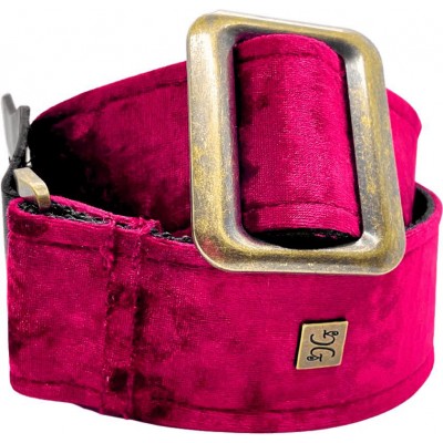 CRUSHED VELVET BURGUNDY