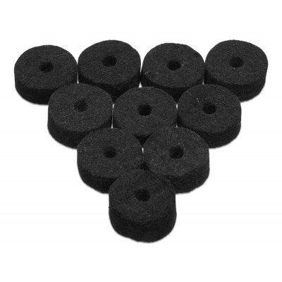 AWFJB PACK CYMBAL BLACK FELTS X10