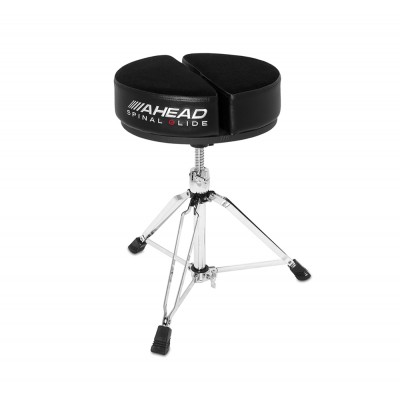 SPG-ARTB ROUND DRUM THRONE SPINAL-G BLACK - 3 LEG BASE
