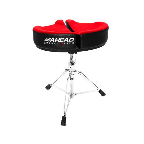 AHEAD SPG-R-3 DRUM THRONE SPINAL-G RED - 3 LEG BASE
