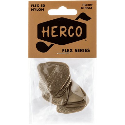 HERCO BAG OF 12 MEDIUM NYLON PICKS