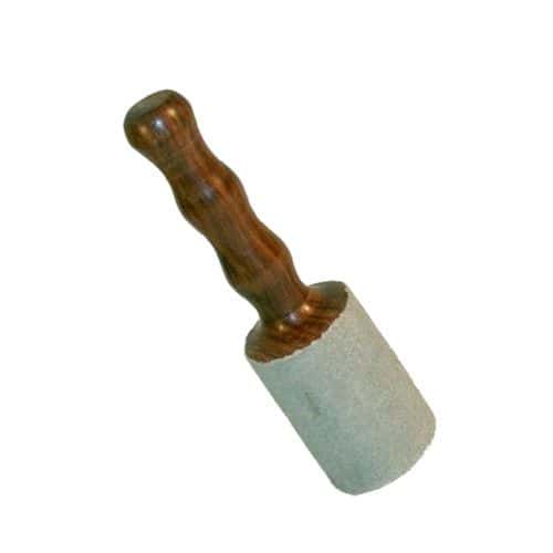A-AKS853 - MALLET FOR SINGING BOWL TIBETAN - LEATHER - HEAVY
