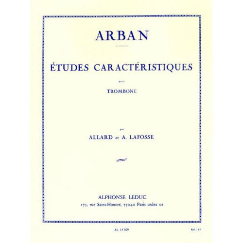 Arban - Etudes Caracteristiques