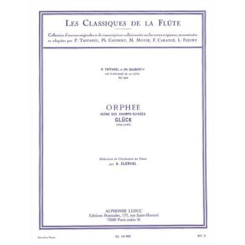 PARTITURA CLASICO - GLUCK - ORPHEE - SCENE DES CHAMPS-ELYSEES