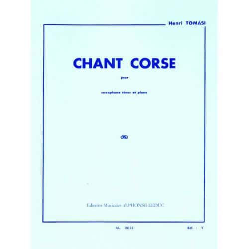  TOMASI H. - CHANT CORSE - SAXOPHONE TENOR 