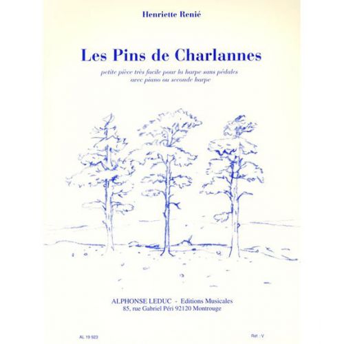 RENIE HENRIETTE - LES PINS DE CHARLANNES - HARPE ET PIANO