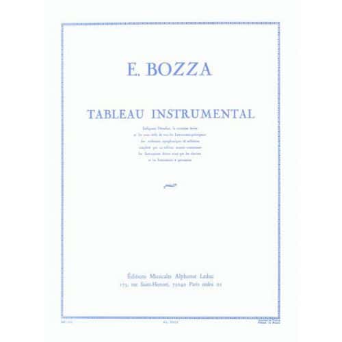 LEDUC BOZZA E. - TABLEAU INSTRUMENTAL