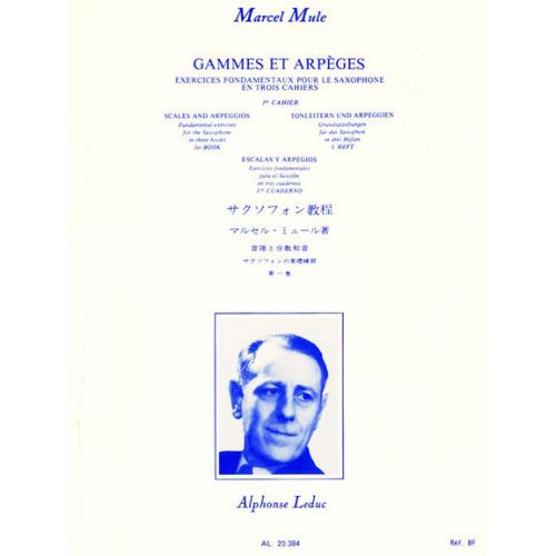 LEDUC MULE M. - GAMMES ET ARPEGES VOL.1 - SAXOPHONE