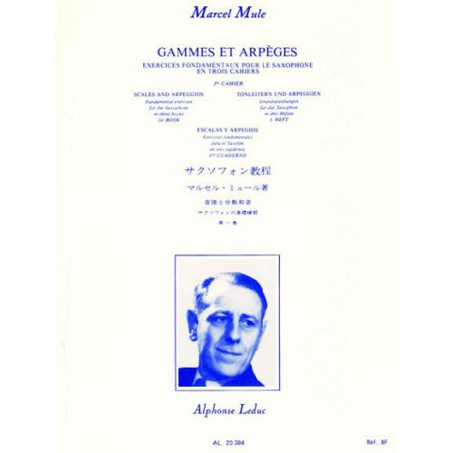 MULE M. - GAMMES ET ARPEGES VOL.1 - SAXOPHONE 