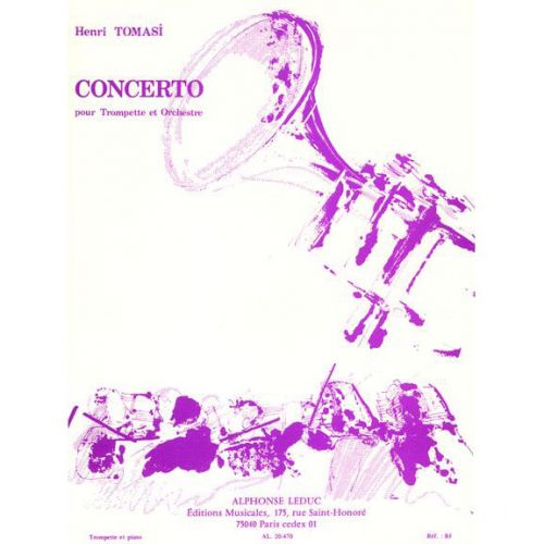 LEDUC TOMASI HENRI - CONCERTO - TROMPETTE, PIANO