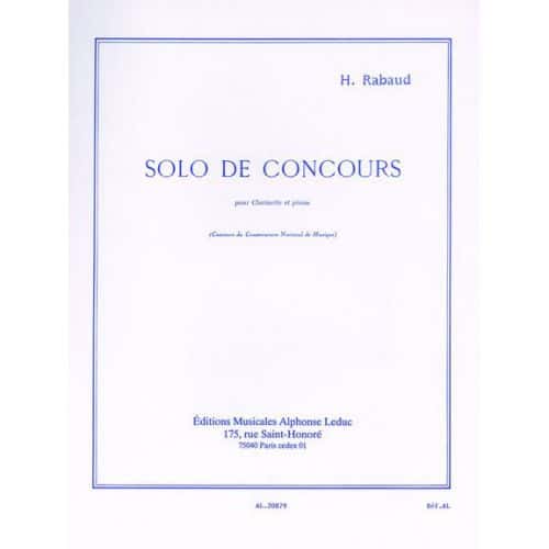 LEDUC RABAUD H. - SOLO DE CONCOURS 