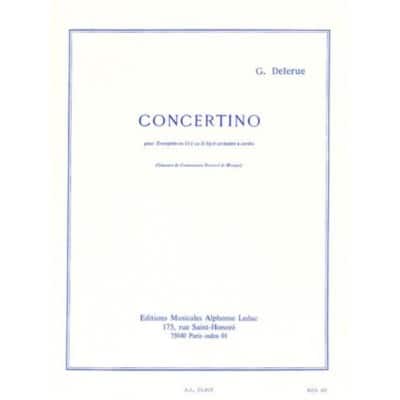 DELERUE GEORGES - CONCERTINO - TROMPETTE & PIANO