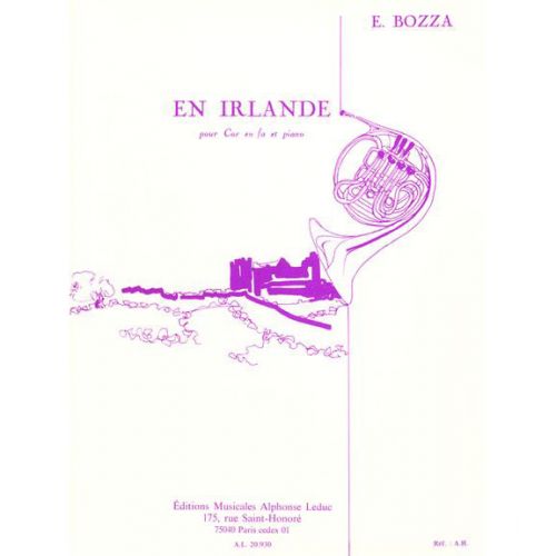 BOZZA E. - EN IRLANDE - COR, PIANO