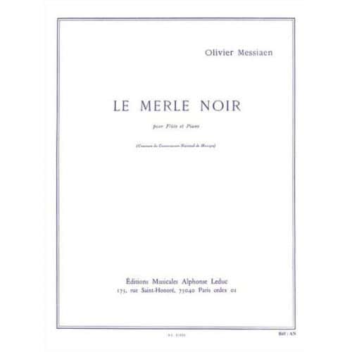 MESSIAEN OLIVIER - LE MERLE NOIR