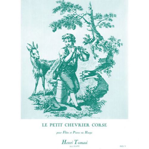 TOMASI HENRI - LE PETIT CHEVRIER CORSE - FLUTE ET PIANO