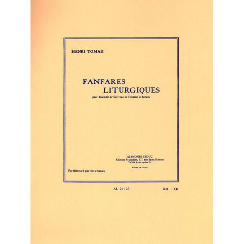 LEDUC Tomasi H. - Fanfares Liturgiques - Conducteur et Parties