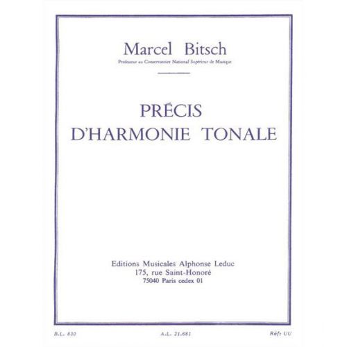 LEDUC Bitsch Marcel - Precis D