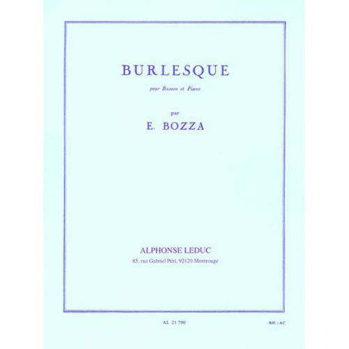 LEDUC BOZZA EUGENE - BURLESQUE