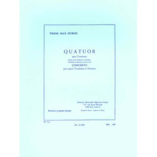 DUBOIS PIERRE MAX - QUATUOR