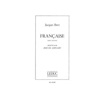 IBERT JACQUES - FRANCAISE - GUITARE