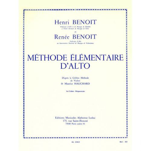 LEDUC Benoit Henri & Renee - Methode Elementaire D
