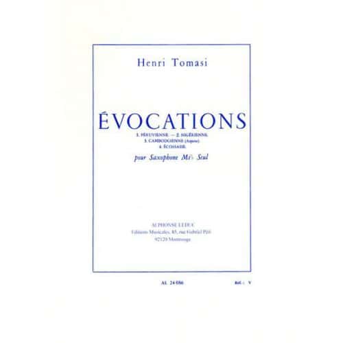 TOMASI H. - EVOCATIONS - SAXOPHONE MIB SEUL