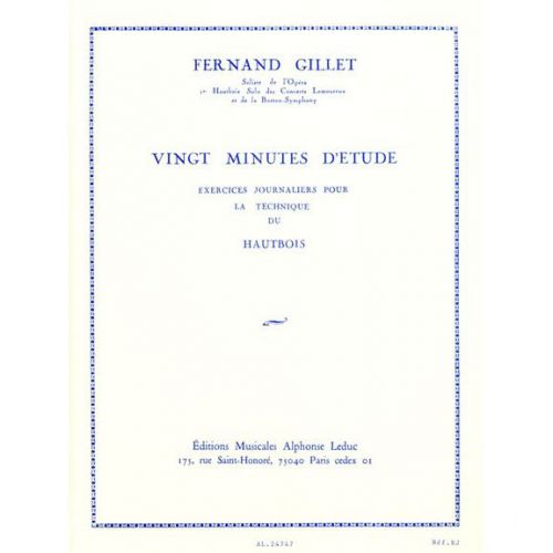 LEDUC GILLET FERDINAND - 20 MINUTES D