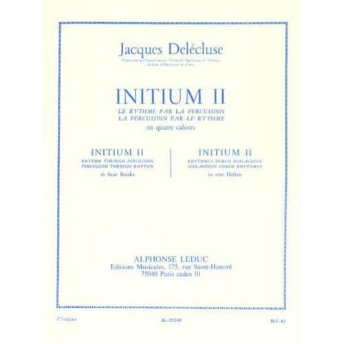 DELECLUSE JACQUES - INITIUM II