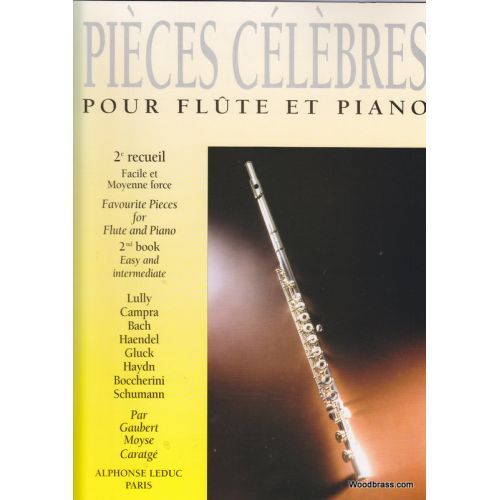LEDUC PIECES CELEBRES VOL.2 - FLUTE & PIANO