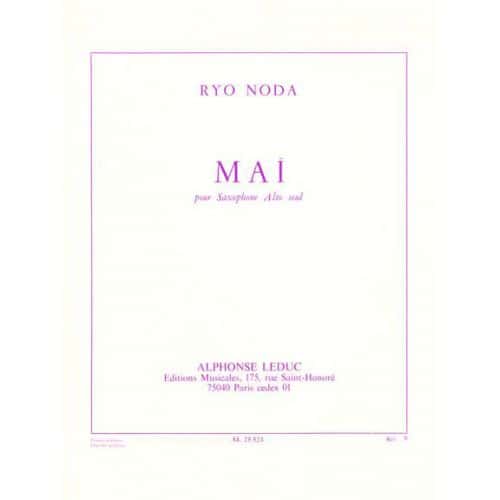 NODA R. - MAI - SAXOPHONE ALTO SOLO 