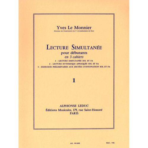LE MONNIER YVES - LECTURE SIMULTANEE VOL.1