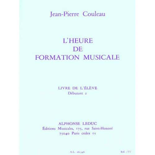 COULEAU JEAN-PIERRE - L'HEURE DE FORMATION MUSICALE D2 (ELEVE)