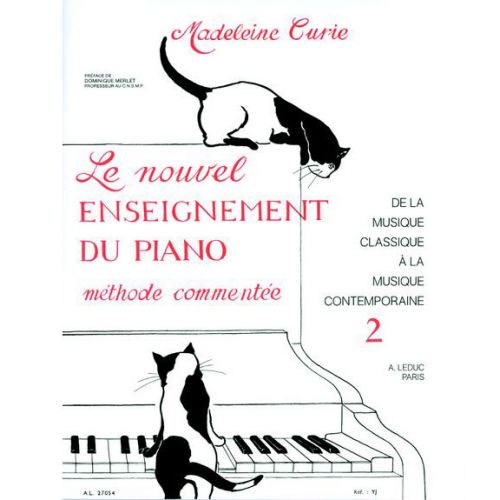 CURIE - LE NOUVEL ENSEIGNEMENT DU PIANO VOL.2