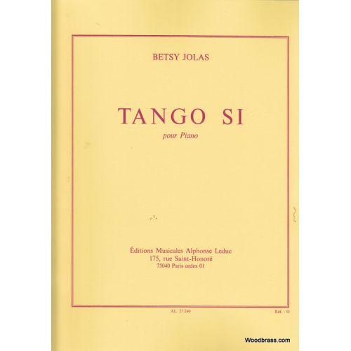 LEDUC Jolas B. - Tango Si - Piano