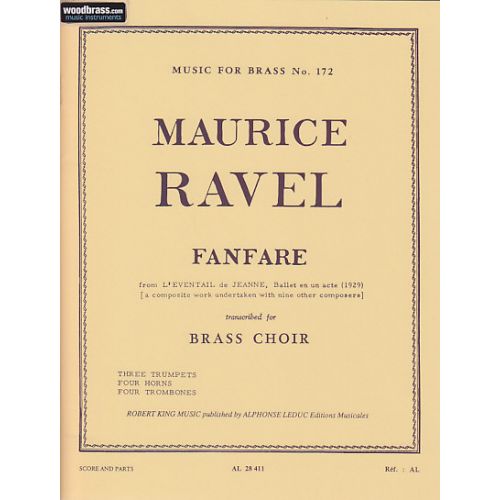 RAVEL M./KING - FANFARE - CONDUCTEUR ET PARTIES 