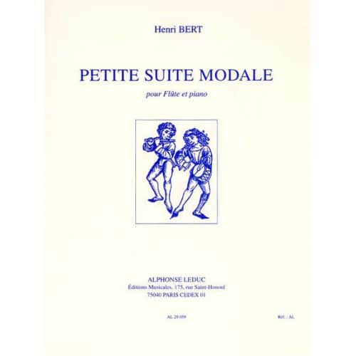 LEDUC BERT HENRI - PETITE SUITE MODALE - FLUTE & PIANO