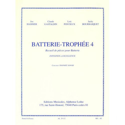 LEDUC Batterie Trophee Vol.4. Batterie