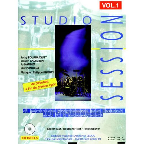 STUDIO SESSION + CD 