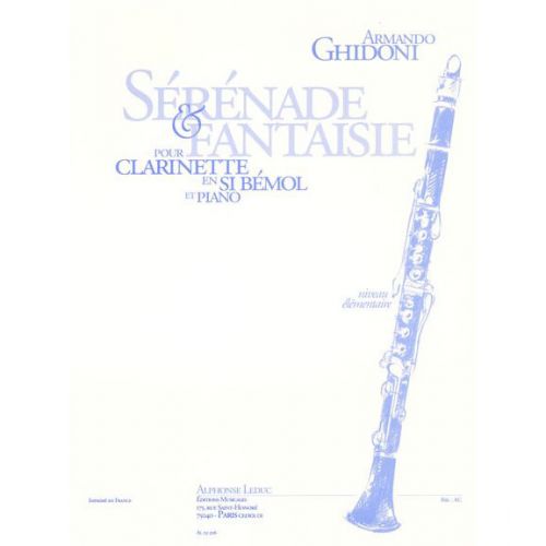 LEDUC GHIDONI - SERENADE ET FANTAISIE