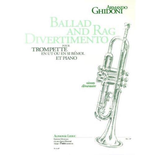 GHIDONI ARMANDO - BALLAD AND RAG DIVERTIMENTO