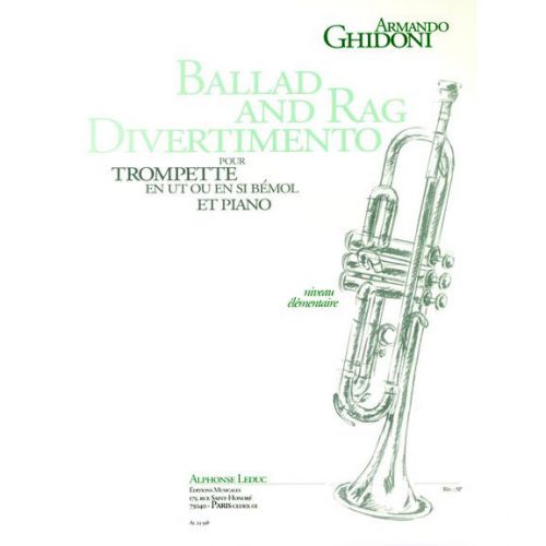 Ghidoni Armando - Ballad And Rag Divertimento