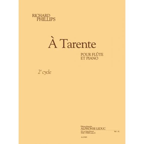 LEDUC Phillips Richard - A Tarente - Flute Seule