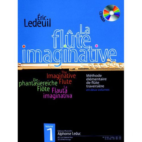 Ledeuil Eric - Flute Imaginative Vol.1 + CD