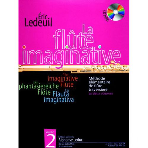 LEDEUIL ERIC - IMAGINATIVE FLUTE VOL.2 + CD