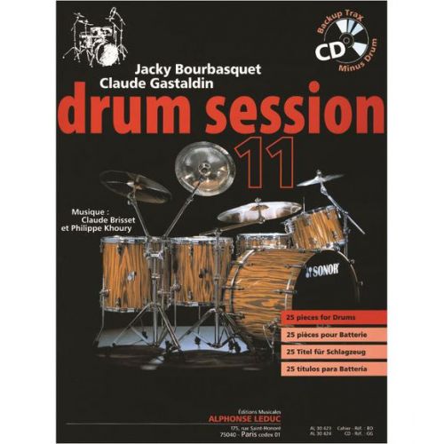 BOURBASQUET/GASTALDIN - DRUM SESSION VOL.11 + CD