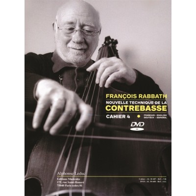 Rabbath Francois - Nouvelle Technique De La Contrebasse Vol.4 + DVD