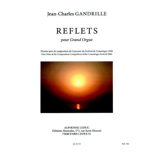 LEDUC GANDRILLE J.CH. - REFLETS - ORGUE