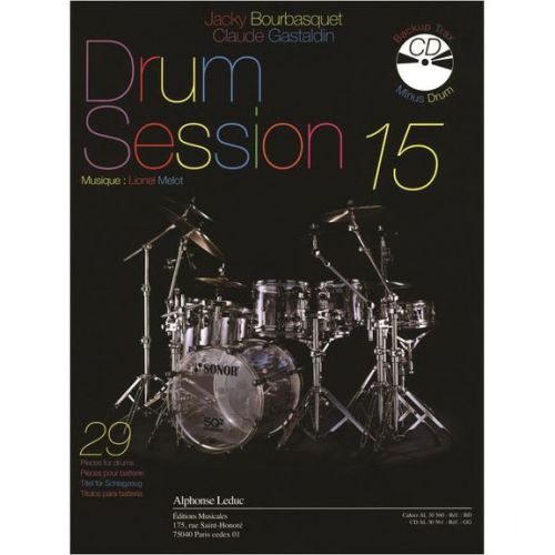 BOURBASQUET/GASTALDIN - DRUM SESSION VOL.15 + CD 