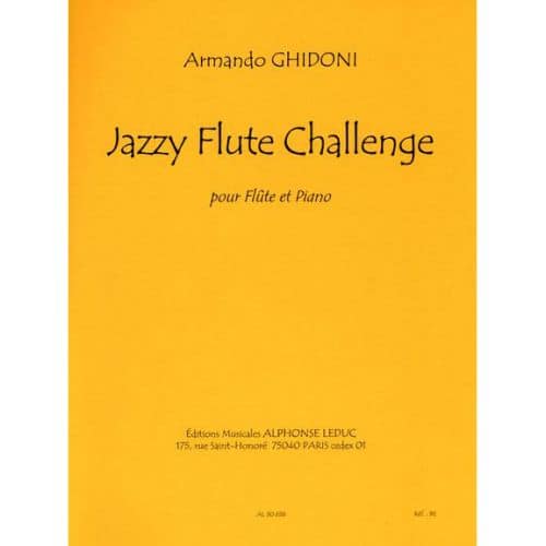 GHIDONI ARMANDO - JAZZY FLUTE CHALLENGE - FLUTE & PIANO