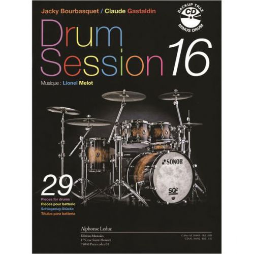 BOURBASQUET/GASTALDIN - DRUM SESSION VOL.16 + CD 